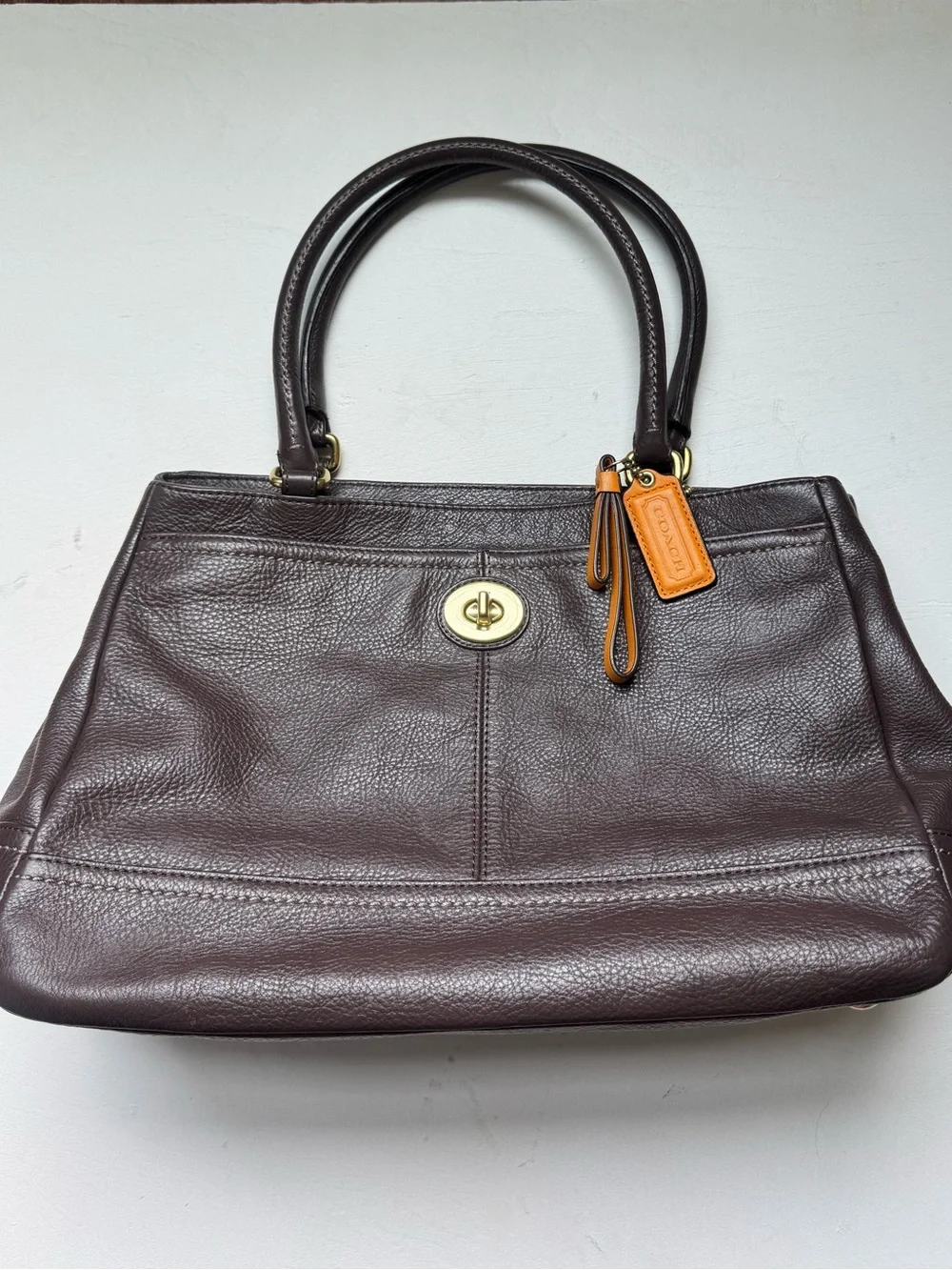 Coach Park Leather Carry-All